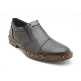 RIEKER svart loafer