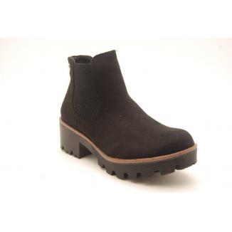 RIEKER svart resårboots