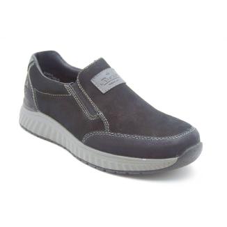 RIEKER svart slip-on