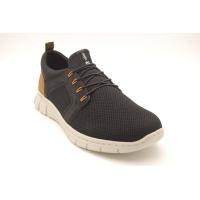 RIEKER svart sneaker resår