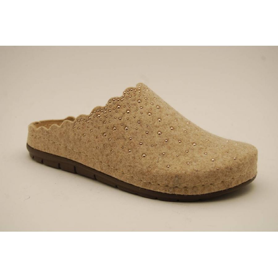 ROHDE beige filt med nitar