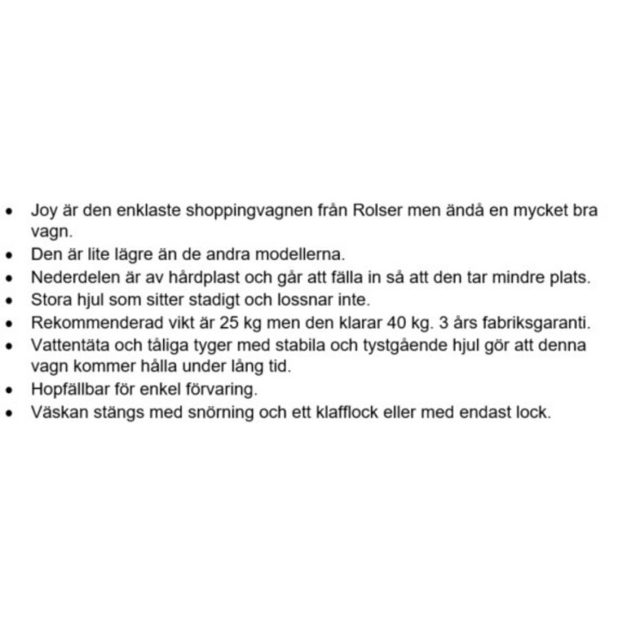 ROLSER grå/svart JOY PEP