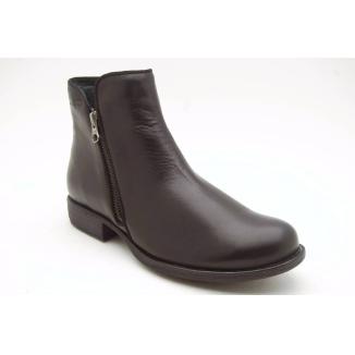 ROSA NEGRA svart boots dragkedja