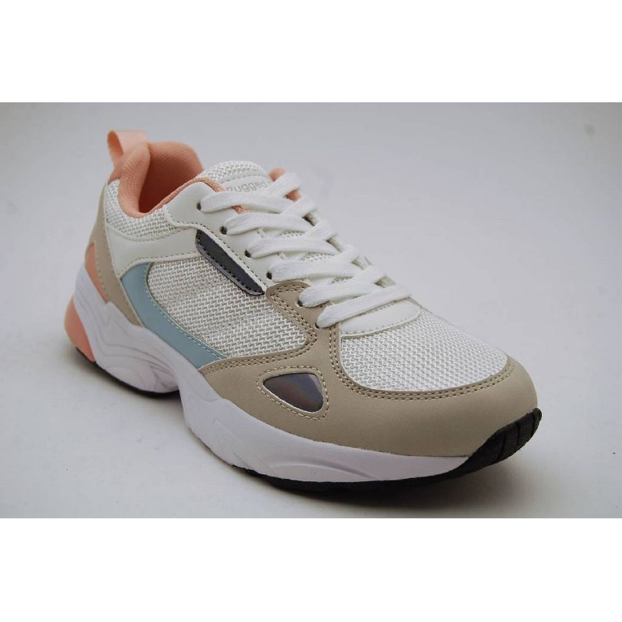 RUGGED GEAR vit/rosa RETRO RUN