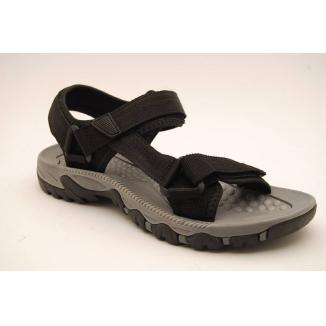 RUGGED GEAR svart sportsandal