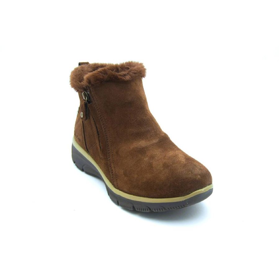 SKECHERS brun HIGH ZIP WP