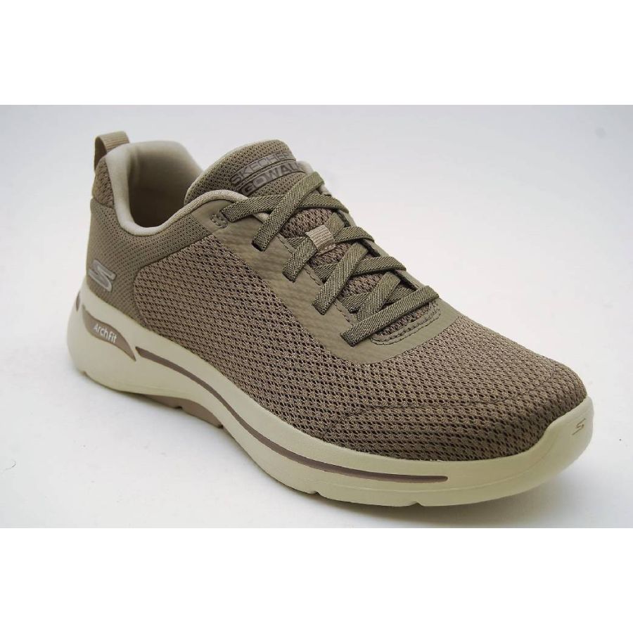 SKECHERS taupe ARCH FIT