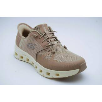 SKECHERS taupe GLIDE STEP SI