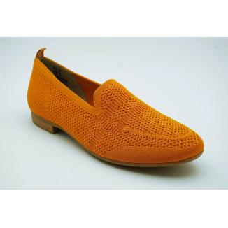 SOFTLINE orange loafer textil