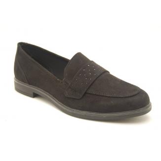 SOFTLINE svart loafer