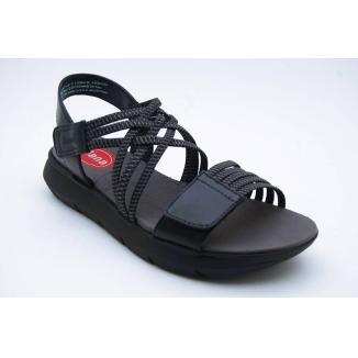 SOFTLINE svart sandal