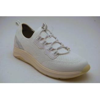 SOFTLINE vit sneaker textil