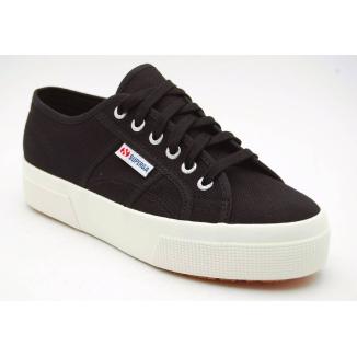 SUPERGA svart PLATFORM