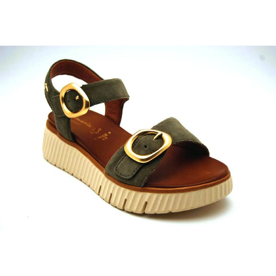 TAMARIS COMFORT sage sandal