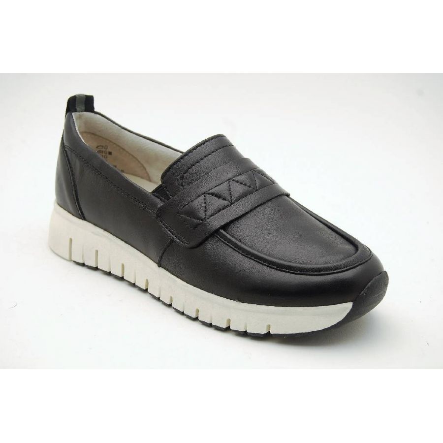 TAMARIS COMFORT svart loafer