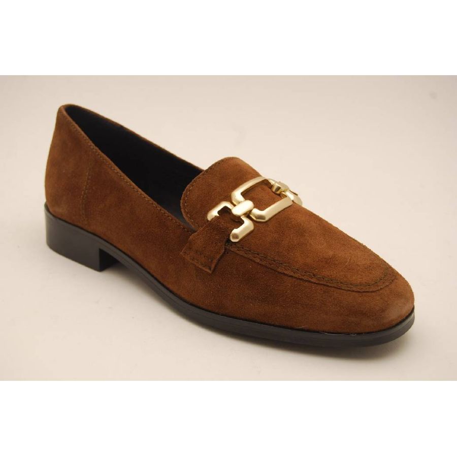 TAMARIS brun loafer kedja