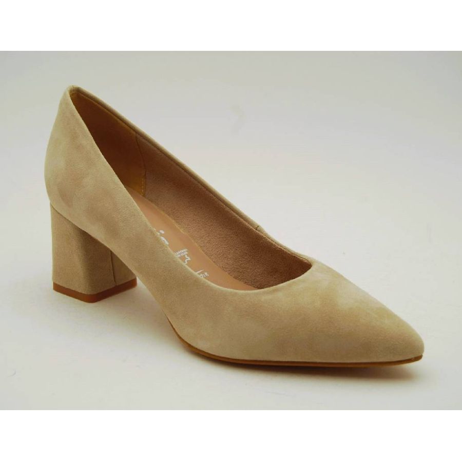 TAMARIS ivory pumps