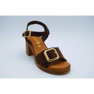 TAMARIS brun mocka sandalett