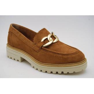 TAMARIS cognac loafer kedja