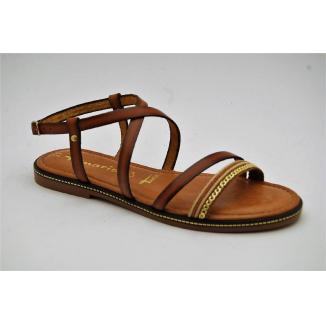 TAMARIS cognac sandal