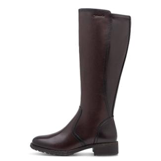 TAMARIS mahogny STRETCH stövel