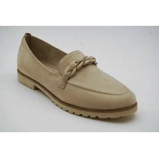 TAMARIS taupe loafer kedja