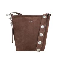 ULRIKA DESIGN brun SUEDE STUDS