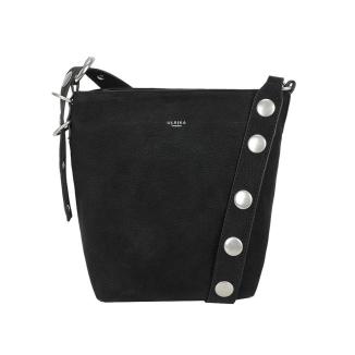 ULRIKA DESIGN svart SUEDE STUDS