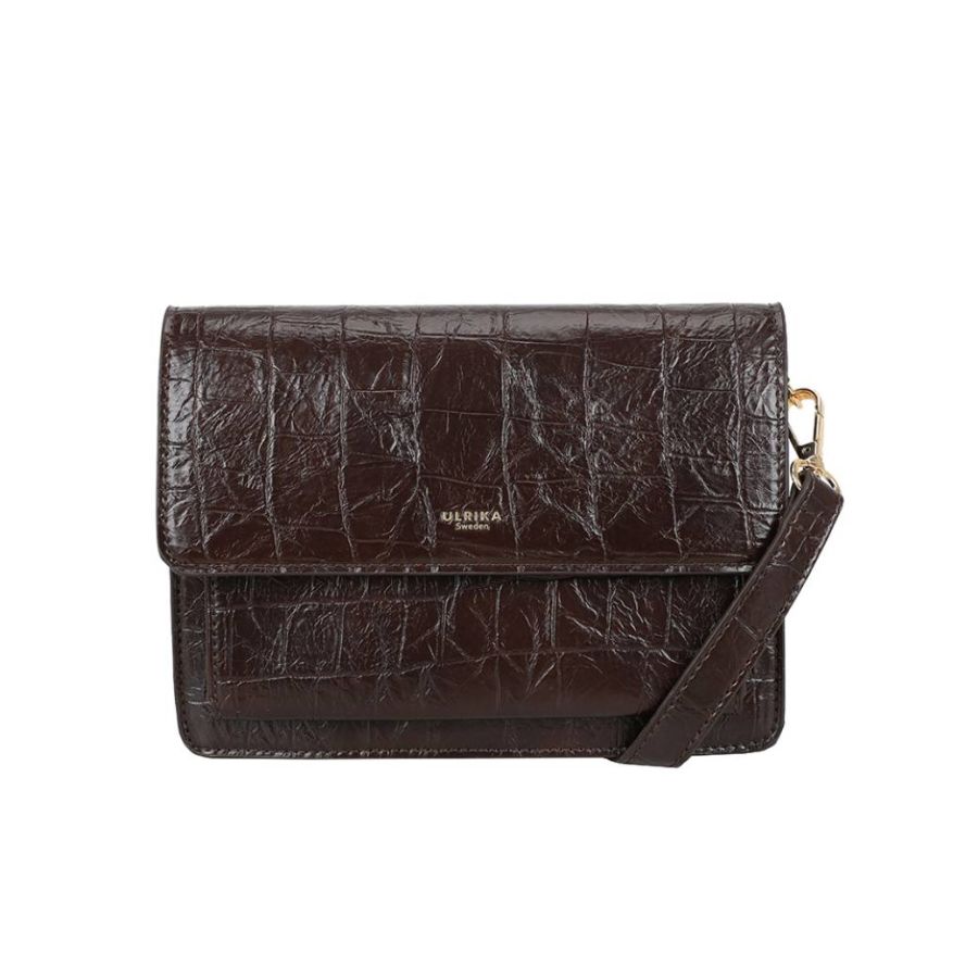 ULRIKA DESIGN brun CROCO