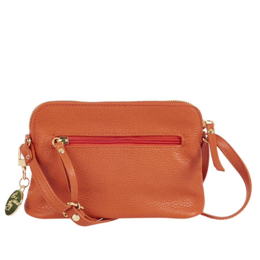 ULRIKA DESIGN orange LEATHER