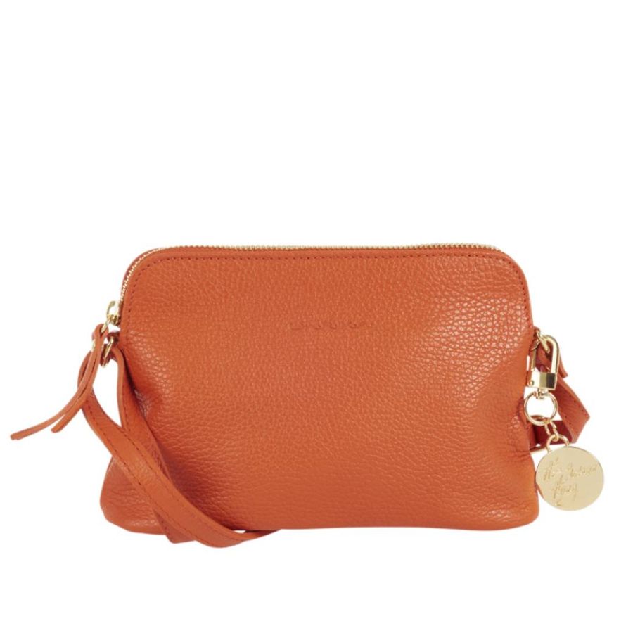 ULRIKA DESIGN orange LEATHER