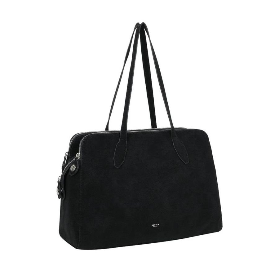 ULRIKA DESIGN svart SUEDE